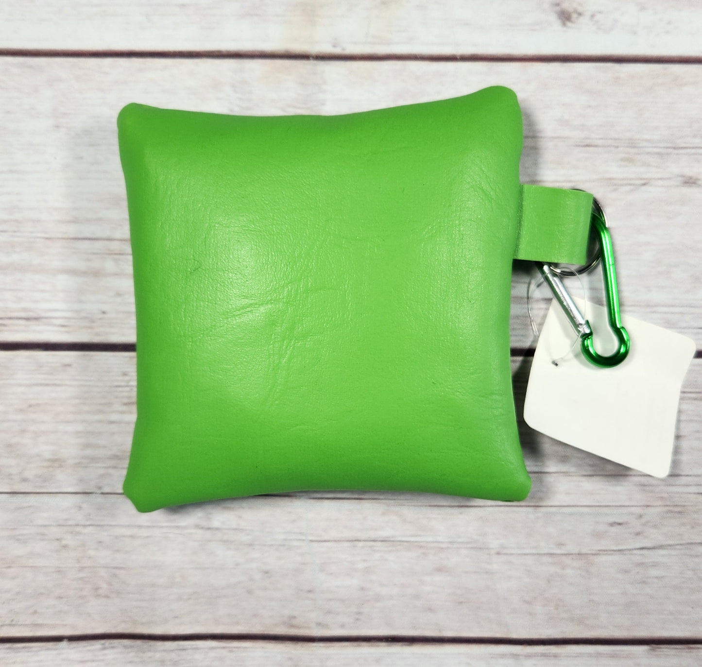 I Give a Crap Vinyl Poop Bag Holder, Poo Bag, Zipper Pouch, Dog Walking Bag Holder