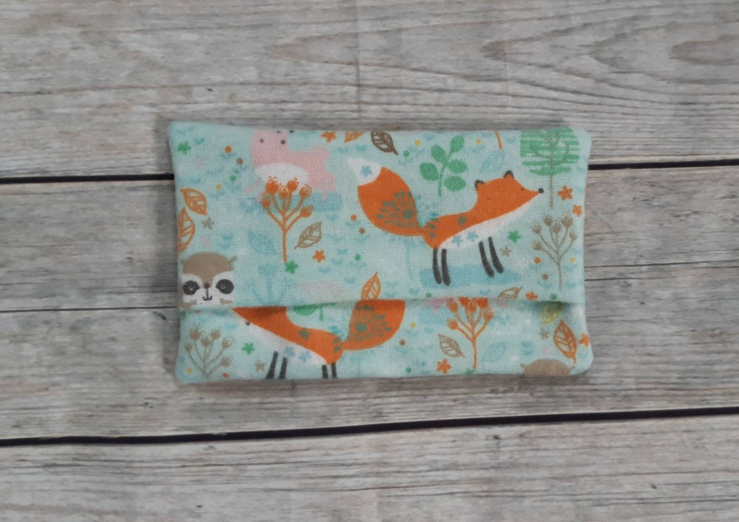 Pocket Tissue Holder, Travel tissue holder, Fabric Tissue Pouch, Stocking Stuffer