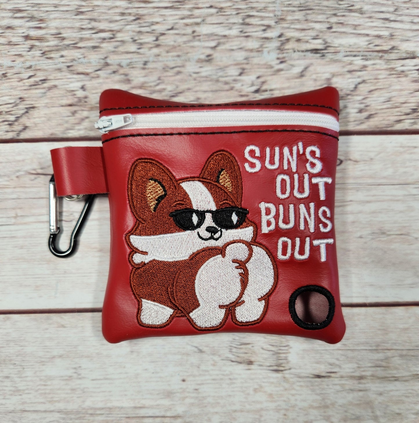 Corgi Dog Poop Bag Holder, Dog Walking Bag, Funny Poop Bag