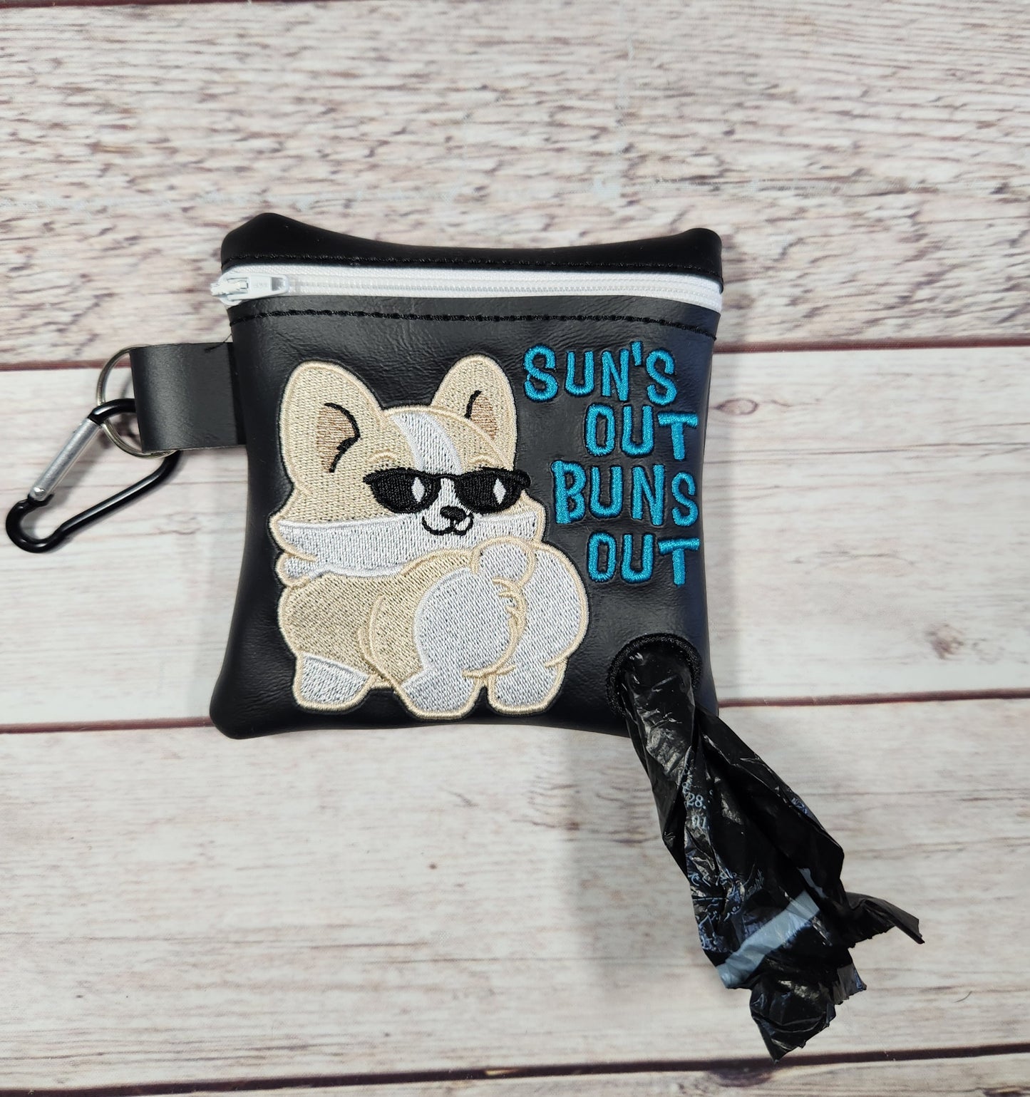 Corgi Dog Poop Bag Holder, Dog Walking Bag, Funny Poop Bag