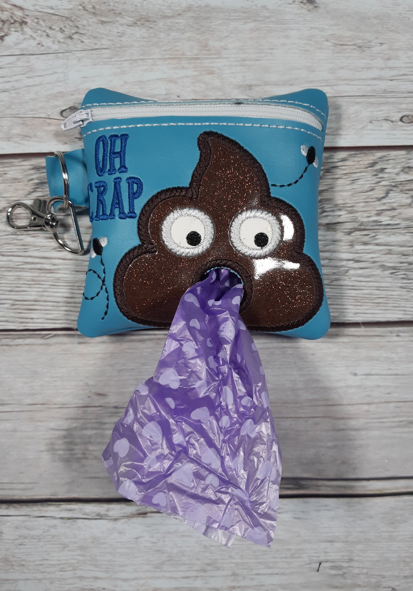 Vinyl Poop Bag Pouch