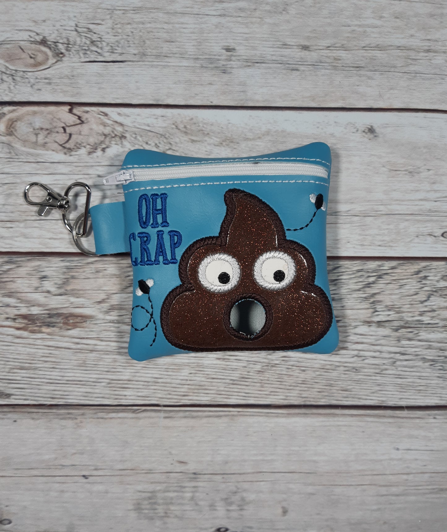 Vinyl Poop Bag Pouch