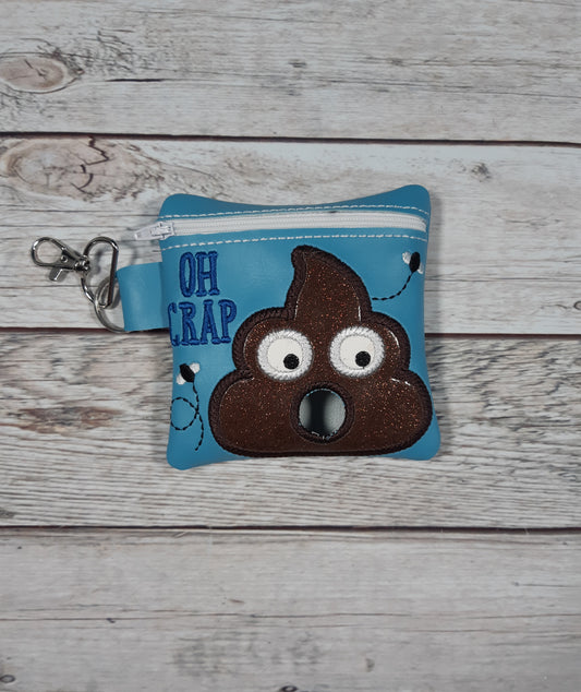 Vinyl Poop Bag Pouch