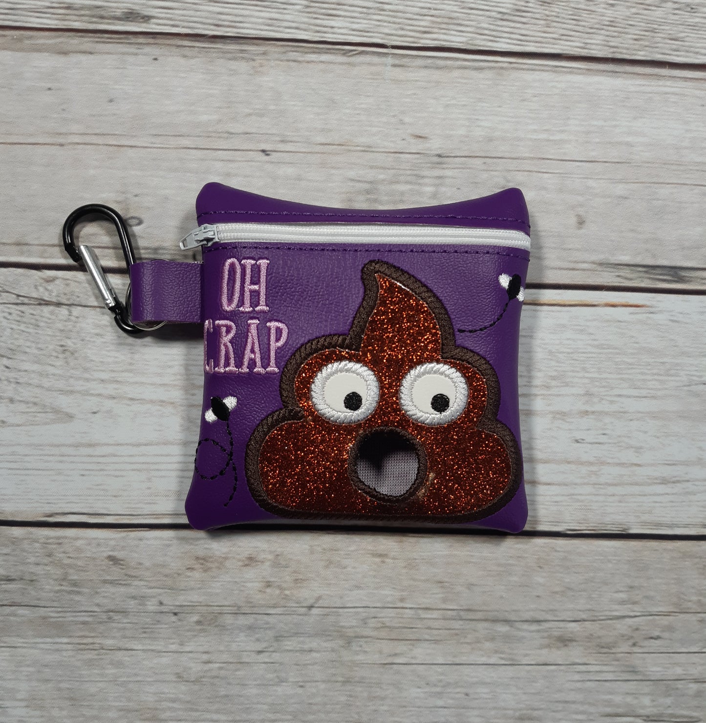 Vinyl Poop Bag Pouch