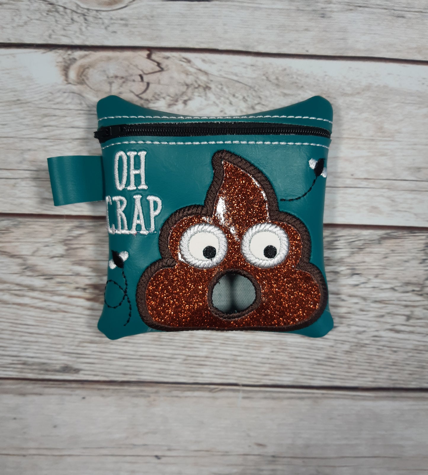 Vinyl Poop Bag Pouch