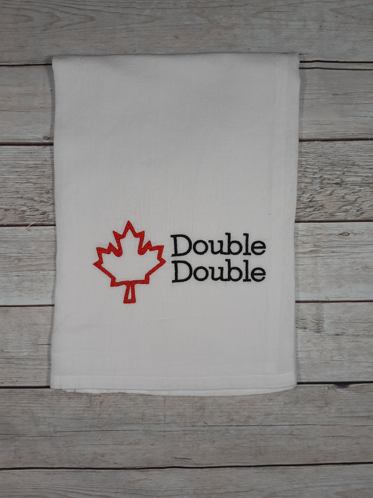 Double Double Tea Towel