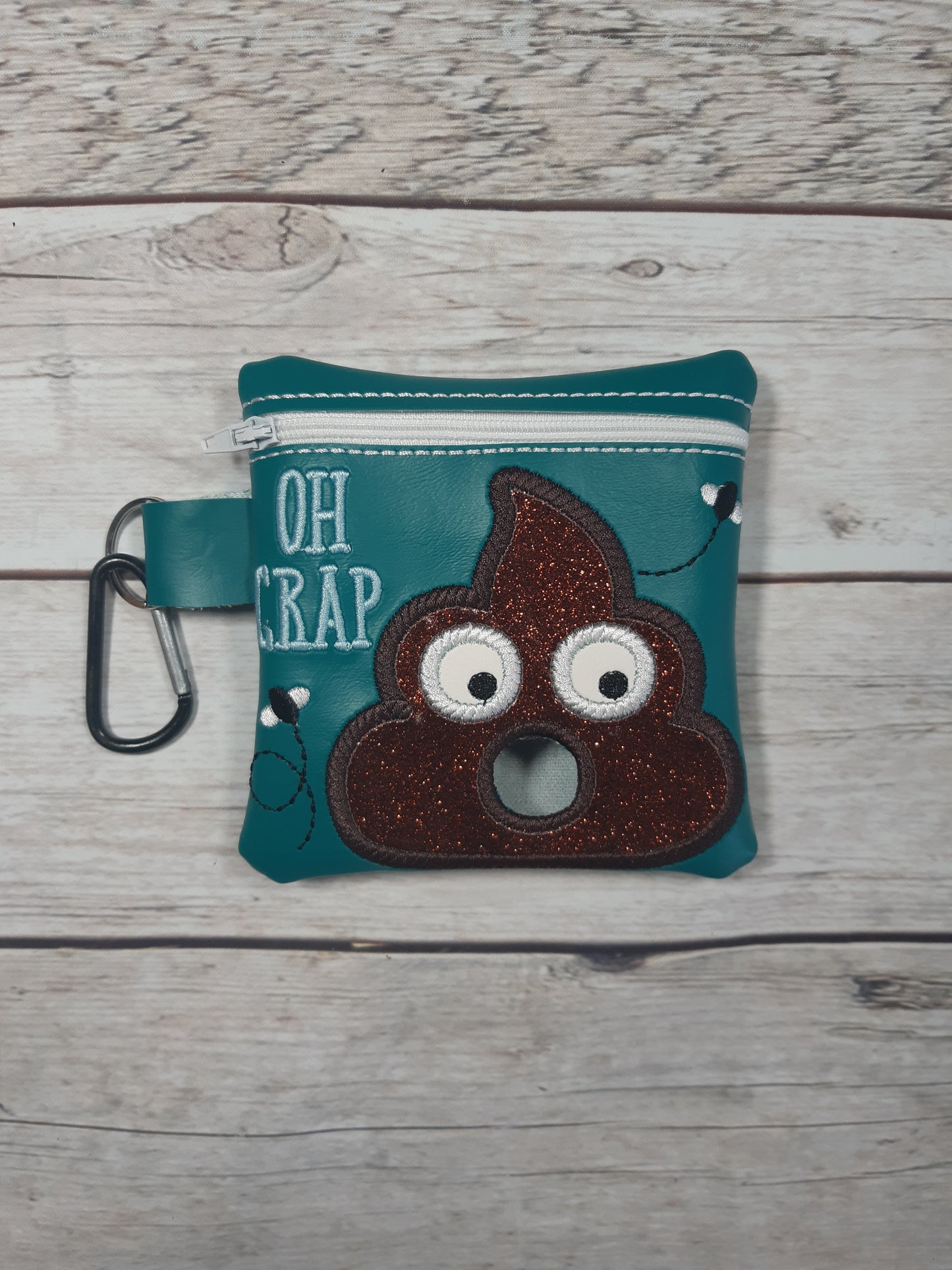 Vinyl Poop Bag Pouch