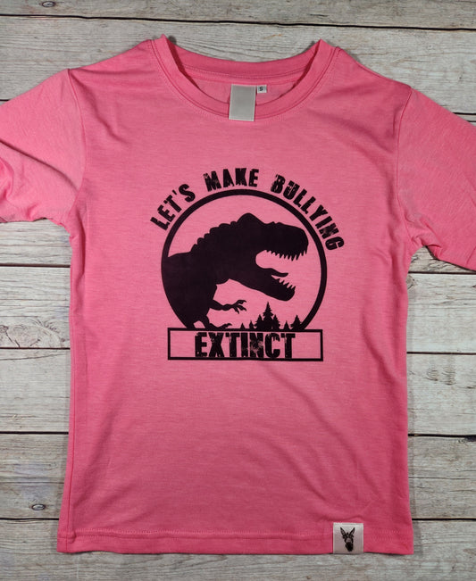 Make Bullying Extinct t-shirt / Adult sizes