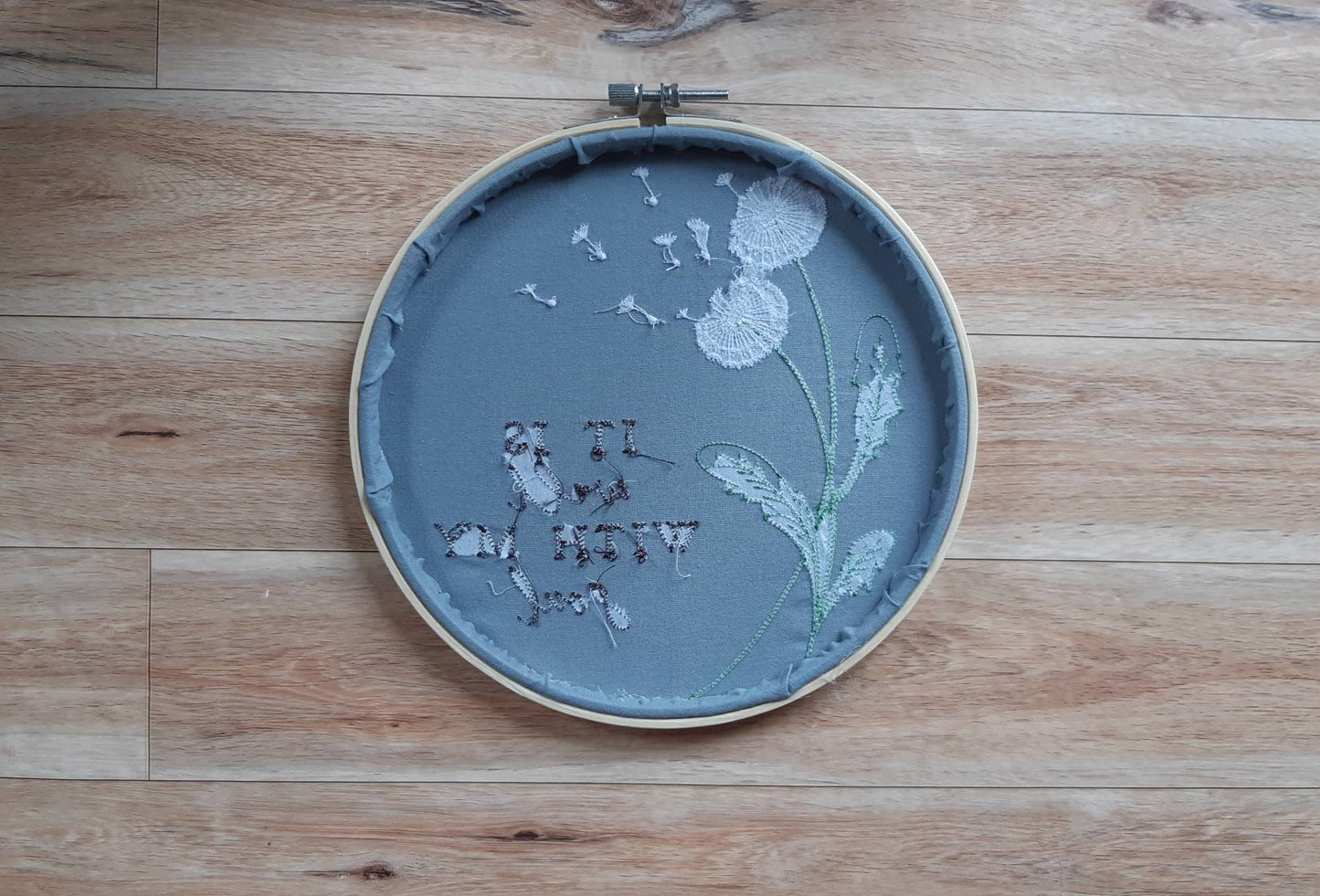 It is Well With My Soul Embroidered Wall Art, 8" Hoop