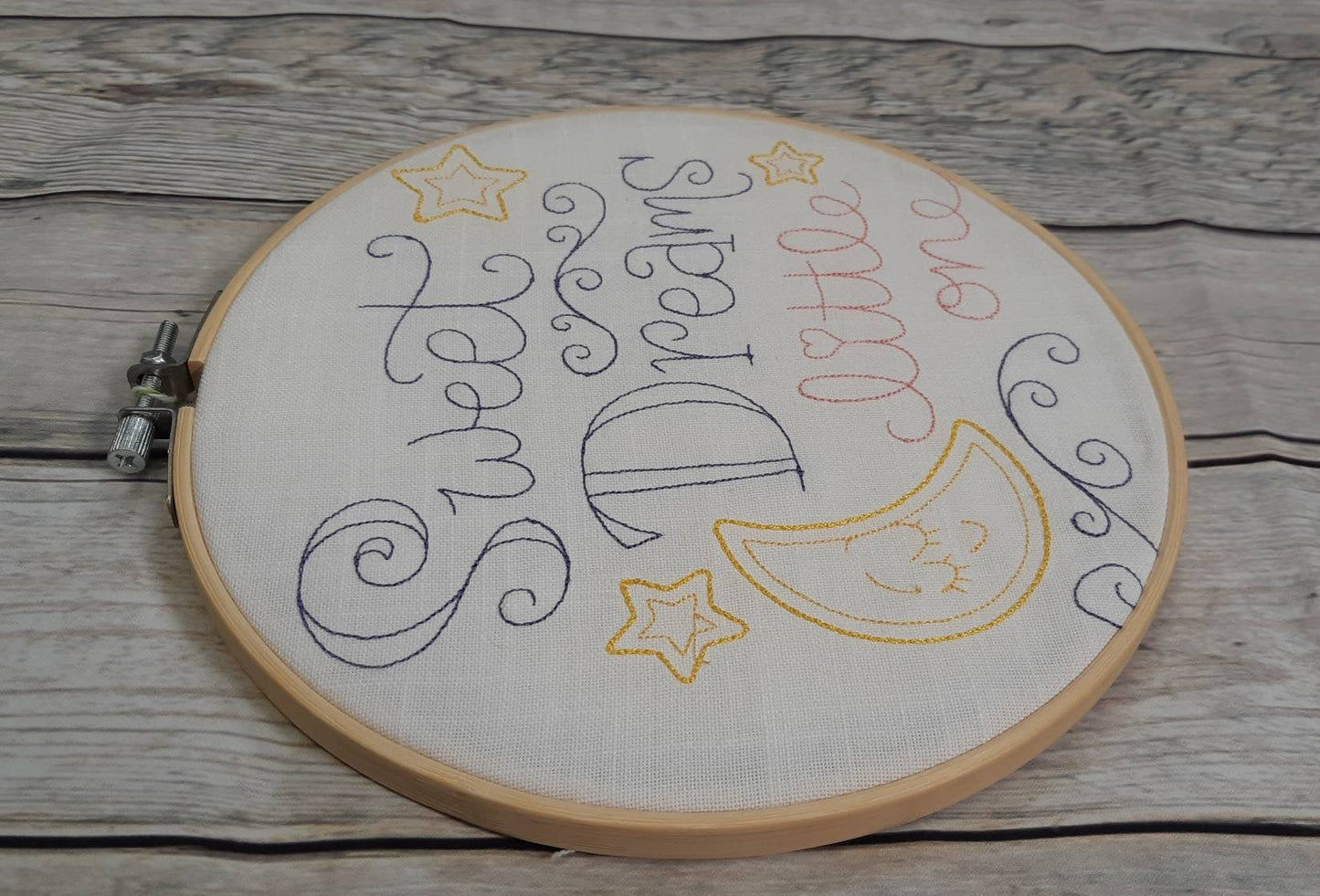 Embroidered Hoop Art, 8" Hoop